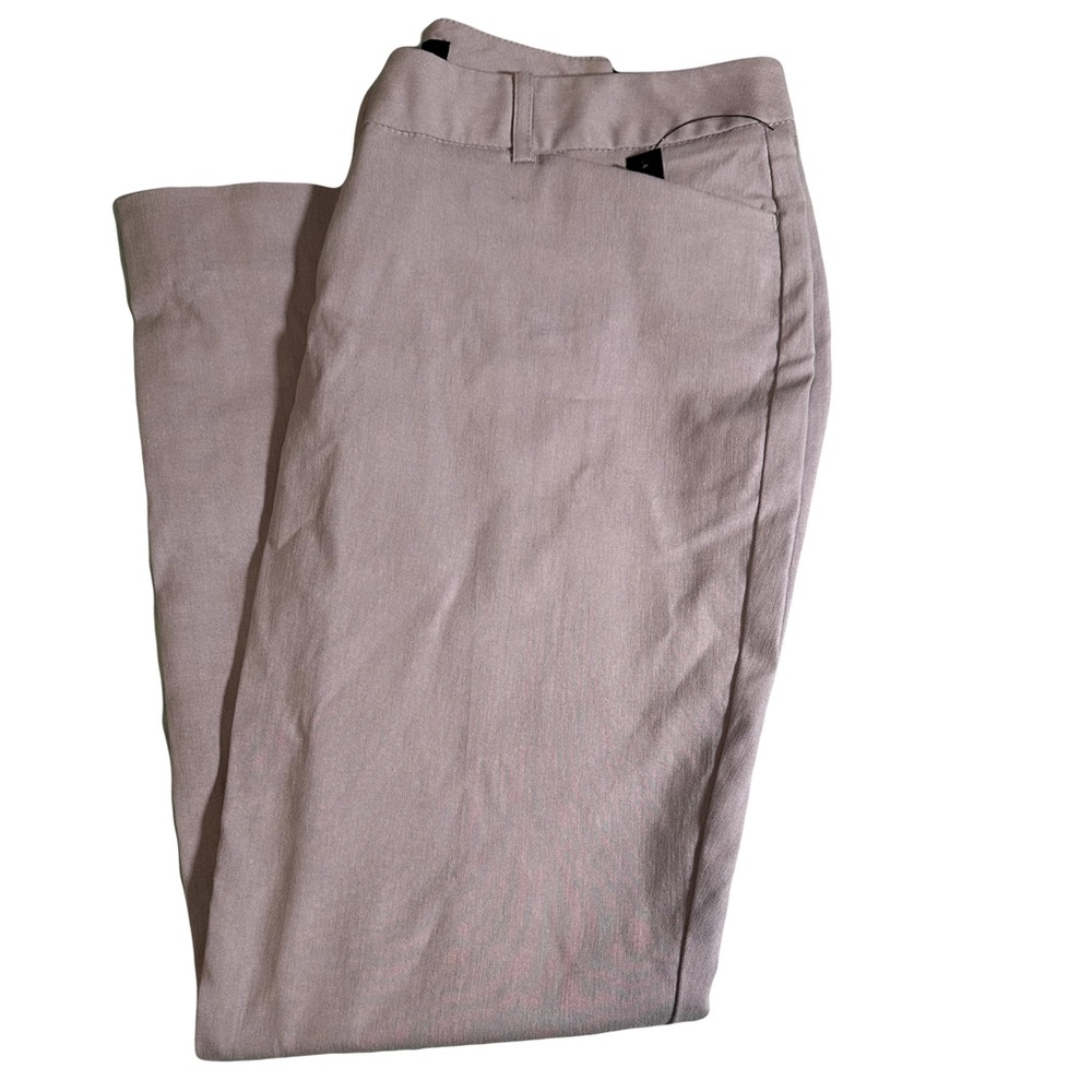 Women’s Worthington Petite Slim Fit Straight Leg, Ankle Length Pants Gray 2P NWT